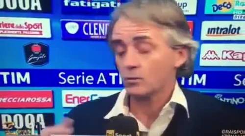 Mancini: "Sarri mi ha dato del finocchio"