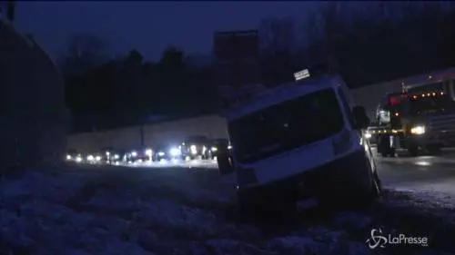 Gli Usa paralizzati dalla neve