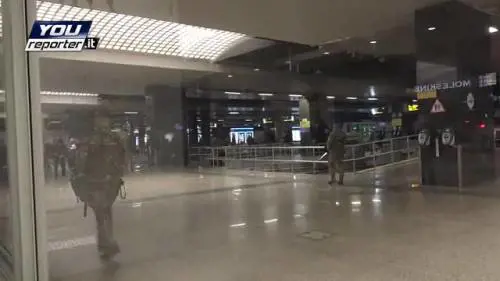 Stazione Termini militarizzata: soldati dispiegati ovunque