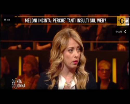 Giorgia Meloni risponde agli insulti di Luxuria