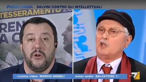 Pennacchi contro Salvini: "Tua madre doveva picchiarti da bambino"