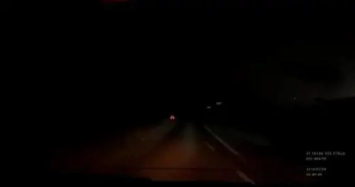 Una "palla di fuoco" nei cieli della Scozia