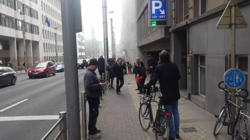 L'esplosione nella metro di Maelbeek