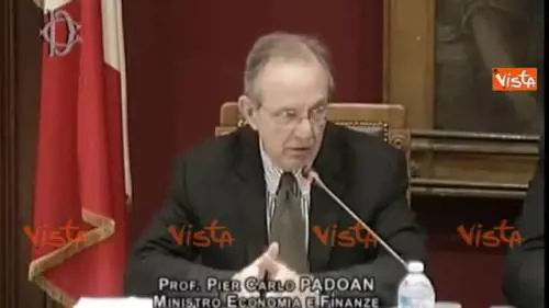 Padoan: sistema pensionistico è uno dei pilastri del Paese