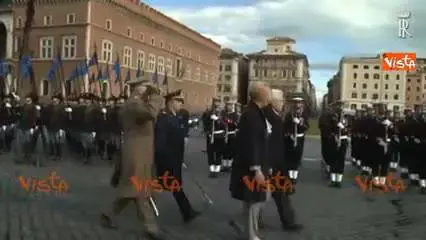 Festa della Liberazione, Mattarella all'Altare della Patria
