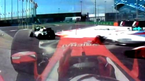 Vettel perde la testa dopo lo scontro: bestemmia via radio