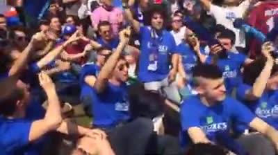 I tifosi italiani a Leicester