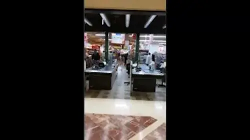 Il filmato dei terroristi all'Ipercoop di Bari