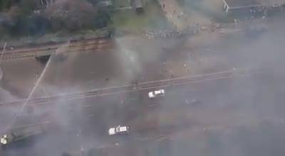 Gas lacrimogeni contro i manifestanti in Kenya
