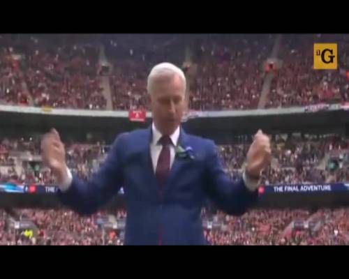 La danza virale dell'allenatore del Crystal Palace