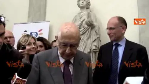 Napolitano: referendum, giusto tirare in ballo partigiani? Io non tiro nessuno