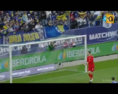 Spagna vs Bosnia. Il gol di Nolito è delizioso