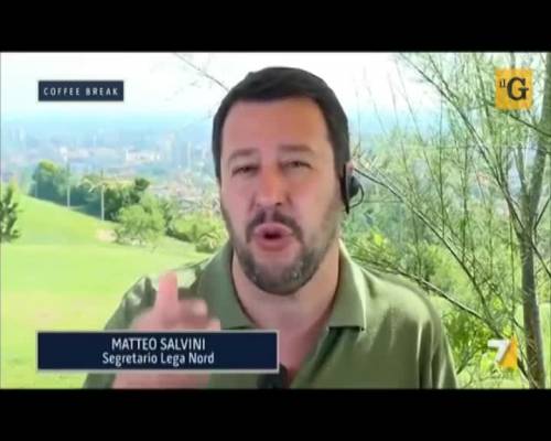 Questione rom. Salvini "Conosco solo le ruspe per rimuovere l'abusivismo"