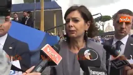 Marò assenti alla parata, Boldrini: "Non dipende da me"