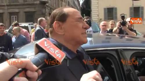 Roma, il voto di Silvio Berlusconi