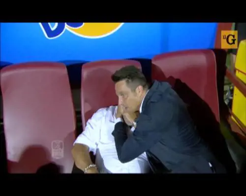 Finale play-off. Cosmi piange. Oddo lo consola
