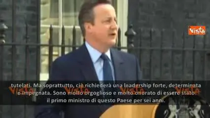 Brexit, Cameron si dimette: "Il Regno Unito può sopravvivere fuori dall'Ue"