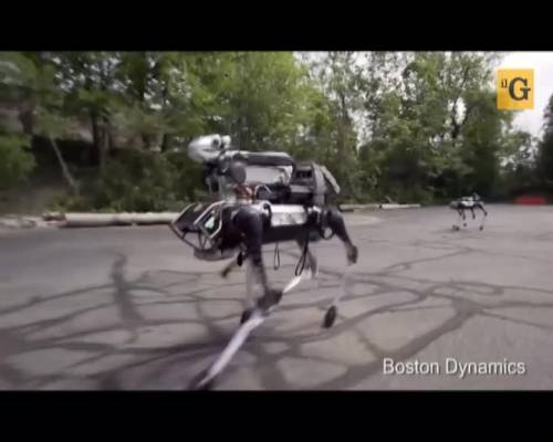 Il cane robot della Boston Dynamics di Google