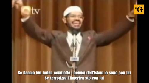 Quando il predicatore islamico osannava Bin Laden