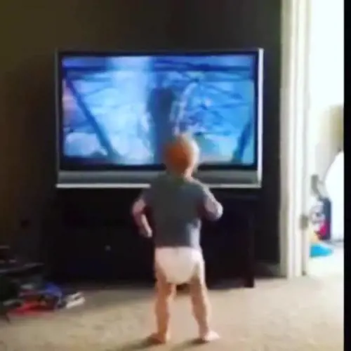 Il bimbo si allena come Rocky e conquista anche Stallone