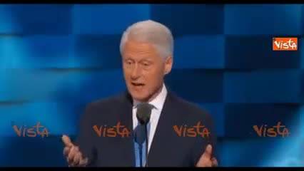 Bill ricorda il primo incontro con Hillary