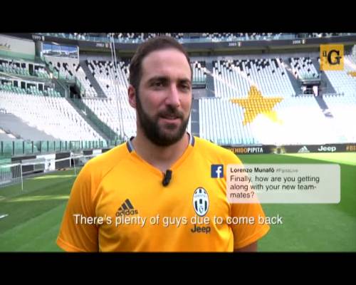 Higuain risponde ai tifosi juventini: "Mi ispiro a Del Piero"