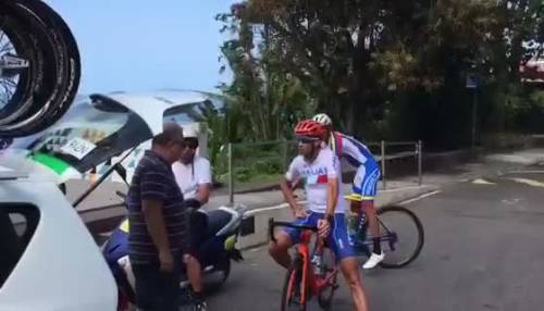 Ciclismo, allenamento con la nazionale a Rio