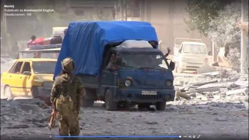 Le milizie siriane liberano Manbij dall'Isis