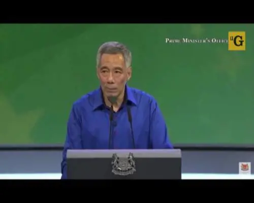 Singapore. Primo Ministro collassa a reti unificate