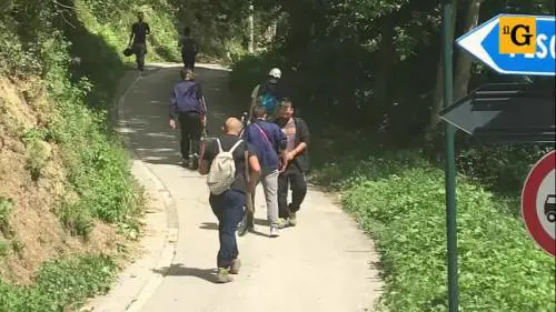 Volontari da Ascoli a Pescara del Tronto