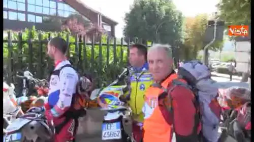 Terremoto Amatrice, i bikers portano soccorsi ai superstiti delle frazioni limitrofe 