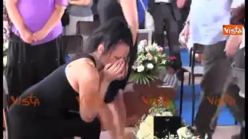 Funerali Ascoli Piceno, il dolore dei parenti delle vittime 