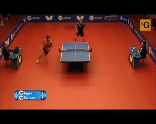 Tennis tavolo. Va in scena uno scambio spaziale