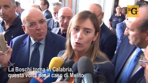 La Boschi in Calabria per lo stupro della 13enne