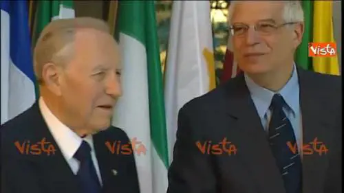 L'europeista Ciampi in visita a Bruxelles