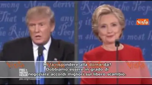 Trump: Clinton non ha aspetto presidenziale e non ha la resistenza 