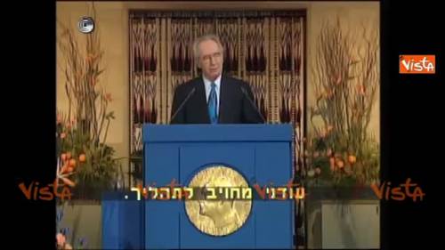 Il Nobel per la Pace a Peres