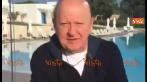 Gli auguri di Massimo Boldi a Berlusconi