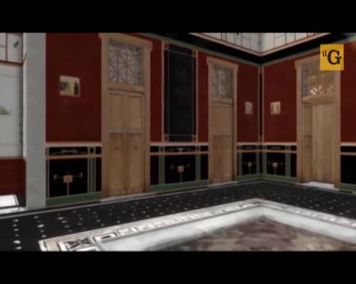 Tour in 3D della villa di Pompei