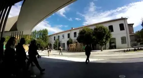 La protesta di Forza Nuova al Maxxi