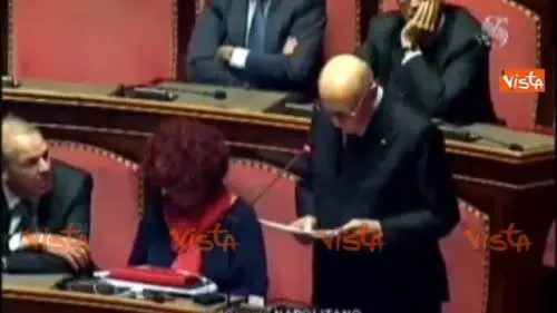 Scintille tra Napolitano e Calderoli