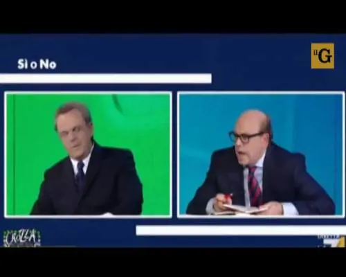 Crozza, Si o No. Il dibattito surreale fra Razzi e Zagrebelsky