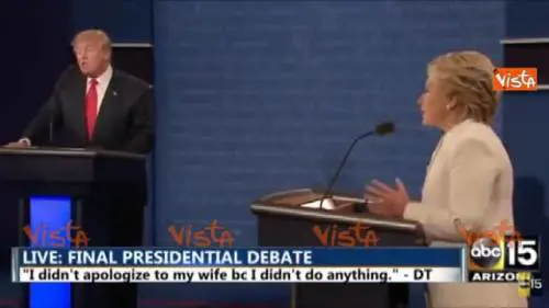 Trump-Hillary, il dibattito in un minuto e mezzo