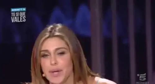 Belen e Simone Rugiati a Tu si que Vales