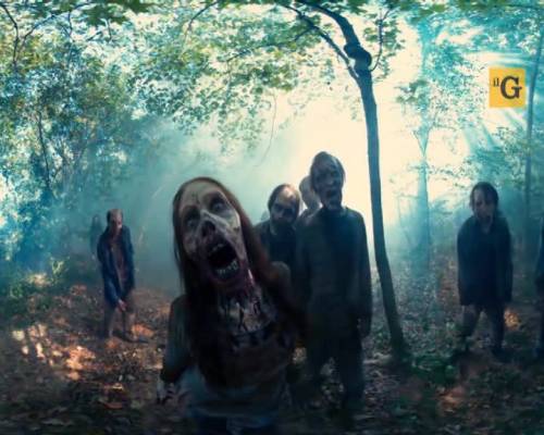 The Walking Dead, video a 360° fra gli zombi