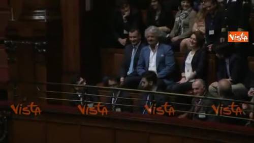 Grillo grida "Bravo" a Rosato (Pd)