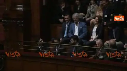 Grillo grida "Bravo" a Rosato (Pd)