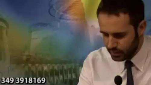 Il terremoto in diretta durante il telegiornale