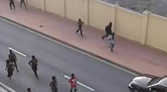 L'assalto dei migranti a Ceuta