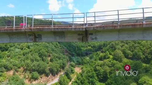 Il ponte di Celico (CS) visto dal drone